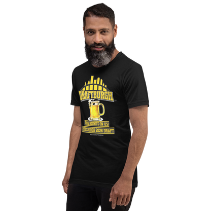 DRAFTBURGH™ "This Round's On Us" Pittsburgh 2026 Draft Shirt