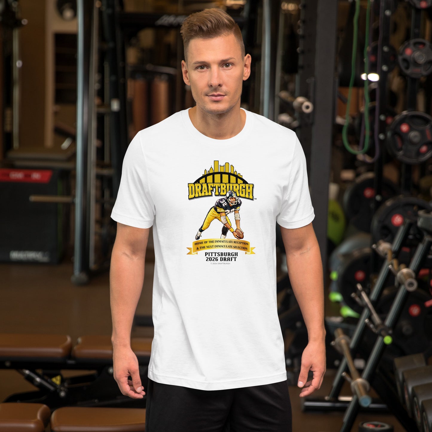 DRAFTBURGH™ Franco Harris Tribute Shirt — Home of the Immaculate Reception
